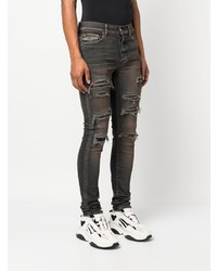 dunkelgraue enge Jeans von Amiri