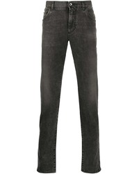 dunkelgraue enge Jeans von Dolce & Gabbana
