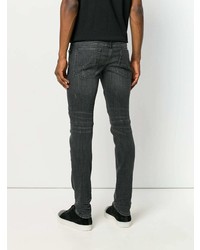 dunkelgraue enge Jeans von Diesel