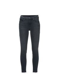dunkelgraue enge Jeans von Frame Denim