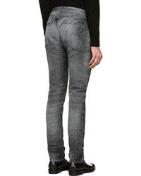 dunkelgraue enge Jeans von Calvin Klein Collection