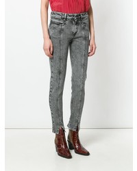 dunkelgraue enge Jeans von Givenchy