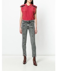 dunkelgraue enge Jeans von Givenchy