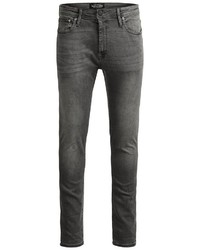 dunkelgraue enge Jeans von Jack & Jones