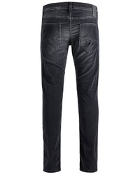 dunkelgraue enge Jeans von Jack & Jones