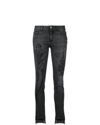dunkelgraue enge Jeans von Just Cavalli