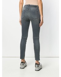 dunkelgraue enge Jeans von Unravel Project