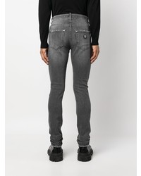 dunkelgraue enge Jeans von Philipp Plein