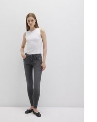 dunkelgraue enge Jeans von Mavi