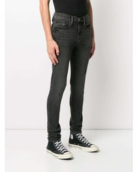 dunkelgraue enge Jeans von Frame