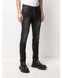 dunkelgraue enge Jeans von Philipp Plein