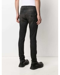 dunkelgraue enge Jeans von Philipp Plein