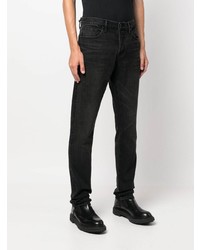 dunkelgraue enge Jeans von Tom Ford