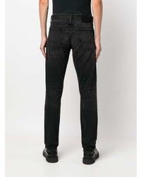 dunkelgraue enge Jeans von Tom Ford