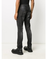 dunkelgraue enge Jeans von Philipp Plein