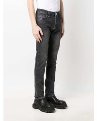 dunkelgraue enge Jeans von Philipp Plein