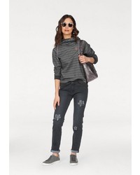 dunkelgraue enge Jeans von NAVIGAZIONE