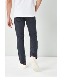 dunkelgraue enge Jeans von next