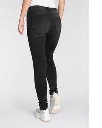dunkelgraue enge Jeans von Only