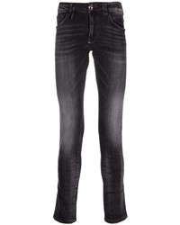 dunkelgraue enge Jeans von Philipp Plein