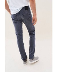 dunkelgraue enge Jeans von SALSA