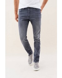 dunkelgraue enge Jeans von SALSA