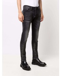 dunkelgraue enge Jeans von Philipp Plein