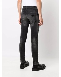 dunkelgraue enge Jeans von Philipp Plein