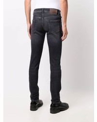 dunkelgraue enge Jeans von Barba