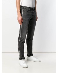 dunkelgraue enge Jeans von Emporio Armani