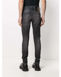 dunkelgraue enge Jeans von Diesel