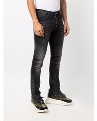 dunkelgraue enge Jeans von Philipp Plein