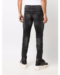 dunkelgraue enge Jeans von Philipp Plein