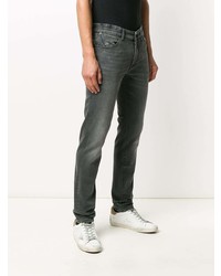 dunkelgraue enge Jeans von Pt01