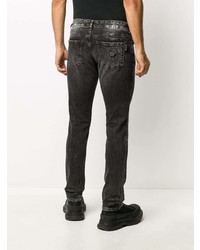 dunkelgraue enge Jeans von Philipp Plein