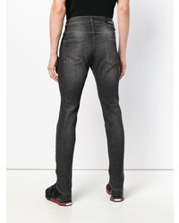 dunkelgraue enge Jeans von Philipp Plein