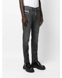 dunkelgraue enge Jeans von Diesel