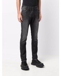 dunkelgraue enge Jeans von Philipp Plein