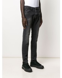 dunkelgraue enge Jeans von Philipp Plein