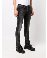 dunkelgraue enge Jeans von Philipp Plein