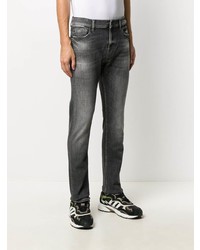 dunkelgraue enge Jeans von 7 For All Mankind