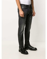 dunkelgraue enge Jeans von Philipp Plein