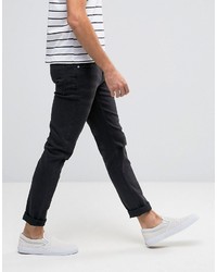 dunkelgraue enge Jeans von Cheap Monday