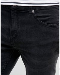 dunkelgraue enge Jeans von Cheap Monday