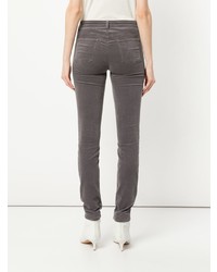 dunkelgraue enge Jeans von J Brand