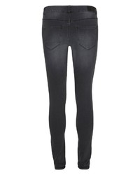 dunkelgraue enge Jeans von Vero Moda