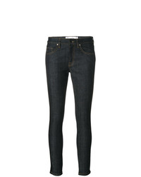 dunkelgraue enge Jeans von Victoria Victoria Beckham
