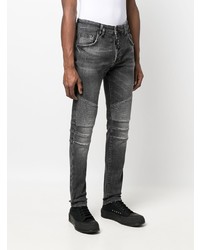 dunkelgraue enge Jeans von Philipp Plein