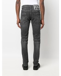 dunkelgraue enge Jeans von Philipp Plein