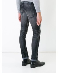 dunkelgraue enge Jeans von Hl Heddie Lovu
